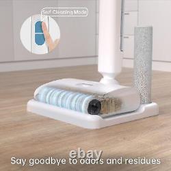 Wet Dry Vacuum Cleaner Mop Cordless, Upgraded Electric Mop, Quiet