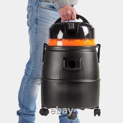 Wet Dry Vacuum Cleaner Powerful 1400W 30L for Garden, Pond, Car & Home