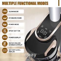 Wet Dry Vacuum Cleaner Wireless with Edge Cleaning Brush Self-Cleaning Brushless