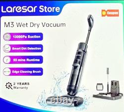 Wet Dry Vacuum Cleaner Wireless with Edge, Self-Cleaning Function