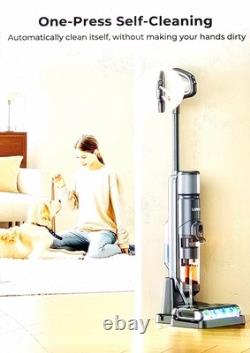 Wet Dry Vacuum Cleaner Wireless with Edge, Self-Cleaning Function
