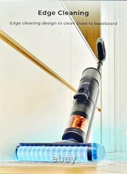 Wet Dry Vacuum Cleaner Wireless with Edge, Self-Cleaning Function