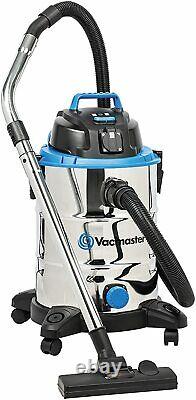 Wet & Dry Vacuum Cleaner with Power Take Off Socket 30Litre Capacity 1500W Motor