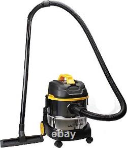 Wet & Dry Vacuum VAC Cleaner Hoover 20ltr 1400w Stainless Steel Energy Class A+