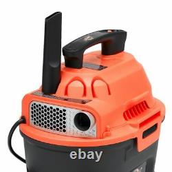 Wet and Dry Quiet Vacuum Cleaner 2.5 Gallon 2 Hp 6-foot Hose Compact ArmorAll US