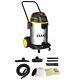 Wet and Dry Vacuum Cleaner Automotive Hard Floor 8 Gallon Stainless Steel Corded