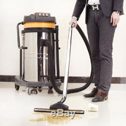 Wet and Dry Vacuum Cleaner Commercial Industrial Stainless Steel 1500W 3600W UK