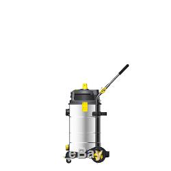 Wet and Dry Vacuum Cleaner, Low Noise, PTO & Dual H13 Filter VK1520SIWC-H13