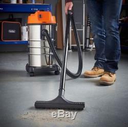 Wet and Dry Vacuum Cleaner Vac Car Workplace Shop Water Indoor Outdoor Inflates