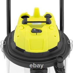 Wet-dry vacuum cleaner 1200 W 60 L socket Industrial vacuum cleaner Commer
