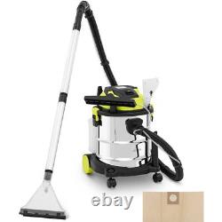 Wet-dry vacuum cleaner for carpet & upholstery cleaning 1200 W 20 L Upholste
